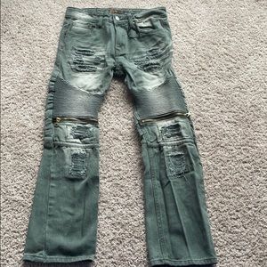 Denim and Rivets Destructed Jeans Size 14